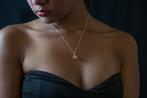 woman wearing jewelry