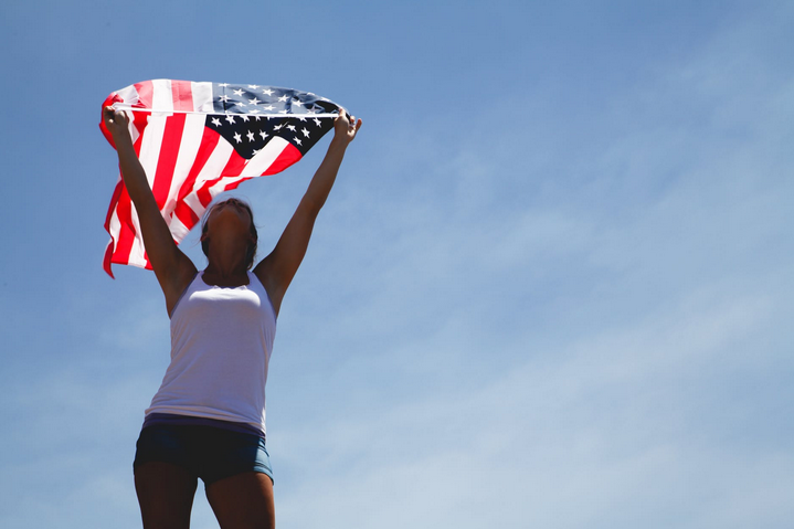 us flags